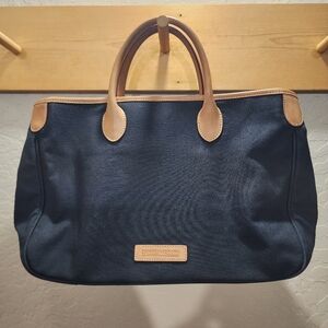 Dooney & Bourke Canvas w/Leather Tote/Shoulder Bag